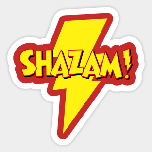 Shazam! Shazam Sticker